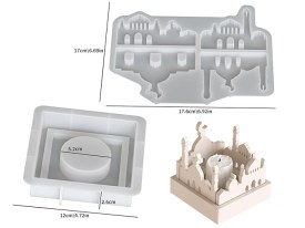 Molde silicona mezquita 
